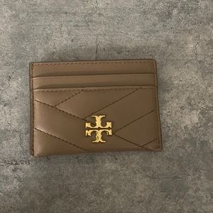 Tory Burch Kira Chevron Leather Card Case